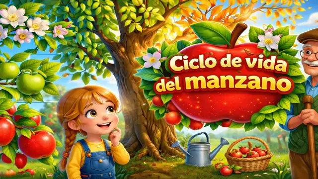 Ciclo de Vida del Manzano: De la Semilla al Árbol Frutal en 4 Estaciones